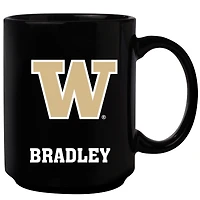 Black Washington Huskies 15oz. Personalized Mug