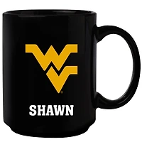 Black West Virginia Mountaineers 15oz. Personalized Mug
