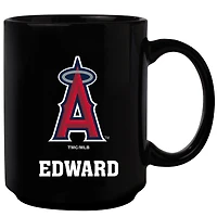 Black Los Angeles Angels 15oz. Personalized Mug