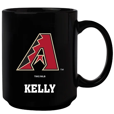 Black Arizona Diamondbacks 15oz. Personalized Mug