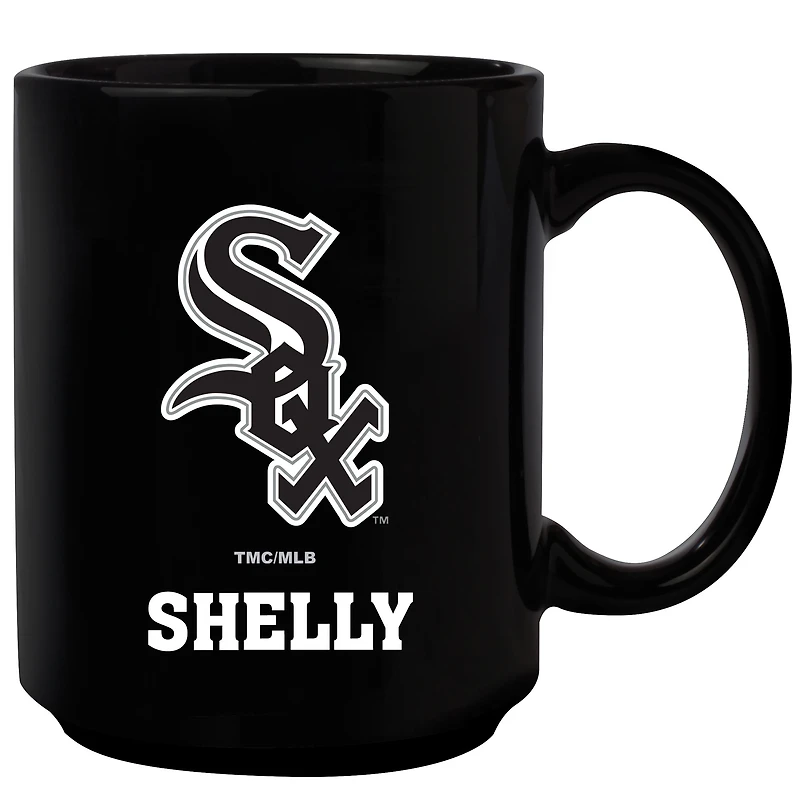 Black Chicago White Sox 15oz. Personalized Mug