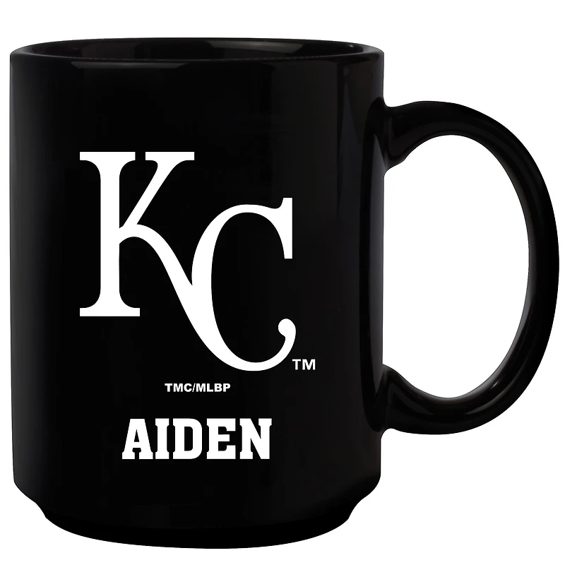 Black Kansas City Royals 15oz. Personalized Mug