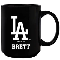 Black Los Angeles Dodgers 15oz. Personalized Mug