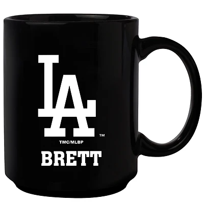Black Los Angeles Dodgers 15oz. Personalized Mug