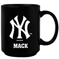 Black New York Yankees 15oz. Personalized Mug