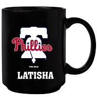 Black Philadelphia Phillies 15oz. Personalized Mug