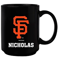 Black San Francisco Giants 15oz. Personalized Team Mug