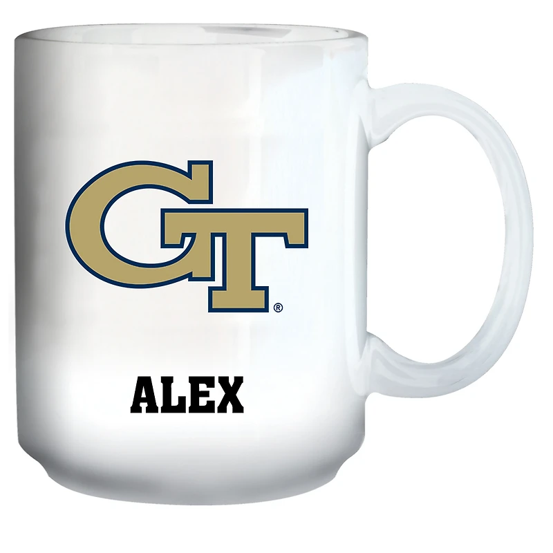 Georgia Tech Yellow Jackets 15oz. Personalized Mug