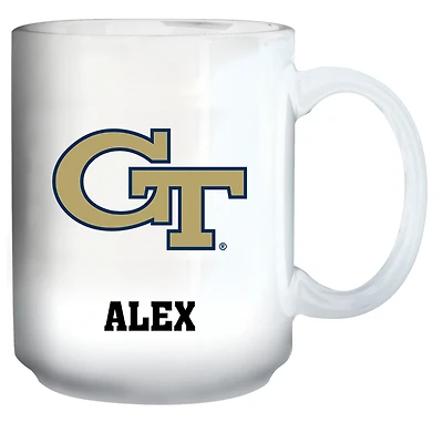 Georgia Tech Yellow Jackets 15oz. Personalized Mug