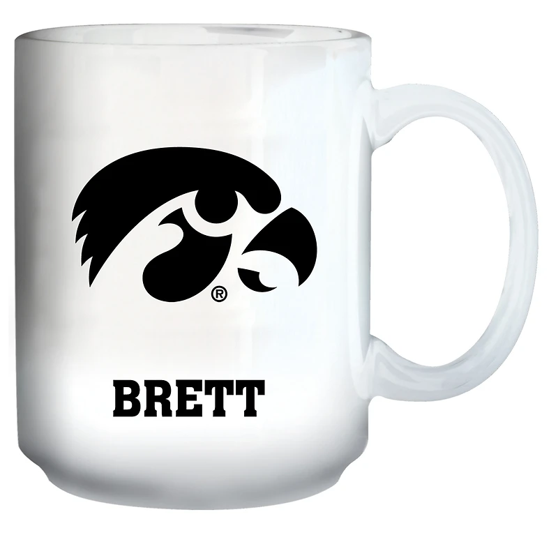 Iowa Hawkeyes 15oz. Personalized Mug