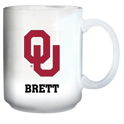 Oklahoma Sooners 15oz. Personalized Mug