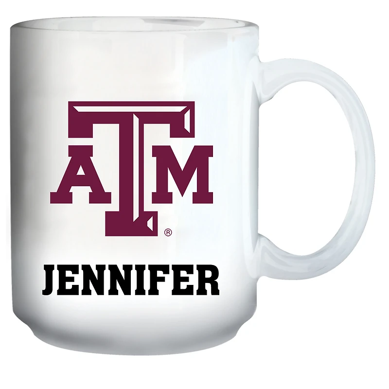 Texas A&M Aggies 15oz. Personalized Mug