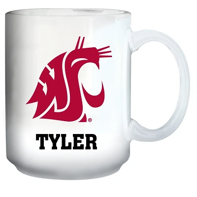 Washington State Cougars 15oz. Personalized Mug