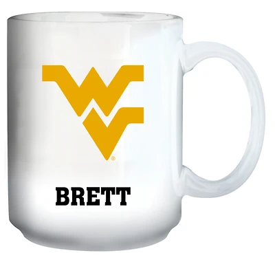 West Virginia Mountaineers 15oz. Personalized Mug