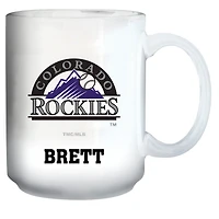 Colorado Rockies 15oz. Personalized Mug
