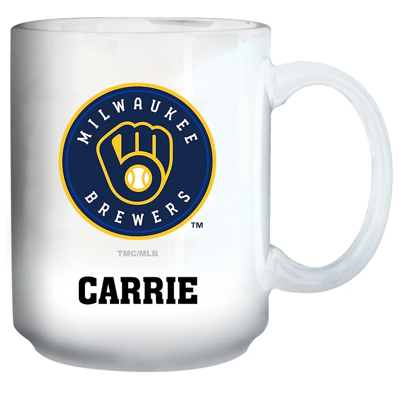Milwaukee Brewers 15oz. Personalized Mug