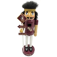 Garnet/Gold Florida State Seminoles 12'' Rivalry Nutcracker