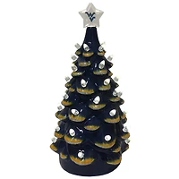 Blue West Virginia Mountaineers 14'' Ceramic Tree