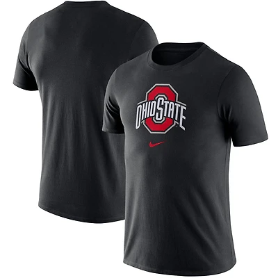 Men's Nike Black Ohio State Buckeyes Essential Logo T-Shirt