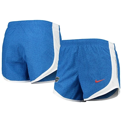 Women's Nike Royal/White Florida Gators Performance Tempo Shorts