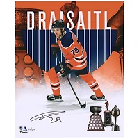 Leon Draisaitl Edmonton Oilers Autographed 16" x 20" 2020 Hart & Art Ross Stylized Photograph - Limited Edition of 129