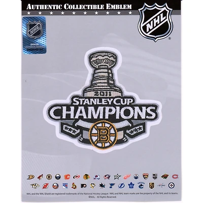 Boston Bruins Unsigned 2011 Stanley Cup Champions National Emblem Jersey Patch