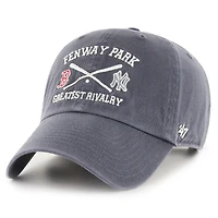 Men's '47 Navy Boston Red Sox Greatest Rivalry Clean Up Adjustable Hat