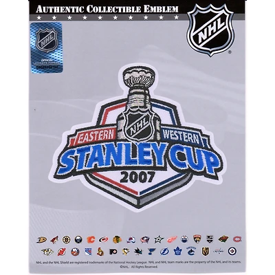 Anaheim Ducks vs. Ottawa Senators Unsigned 2007 Stanley Cup Final National Emblem Jersey Patch
