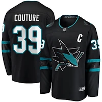 Men's Fanatics Logan Couture Black San Jose Sharks  Breakaway Jersey