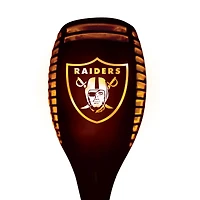Las Vegas Raiders LED Solar Torch