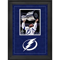 Brayden Point Tampa Bay Lightning Deluxe Framed Autographed 8" x 10" 2020 Stanley Cup Champions Raising Cup Photograph