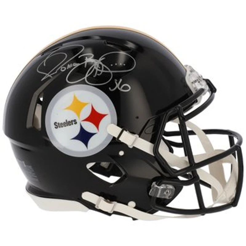 Jerome Bettis Pittsburgh Steelers Autographed Riddell Speed Authentic Helmet