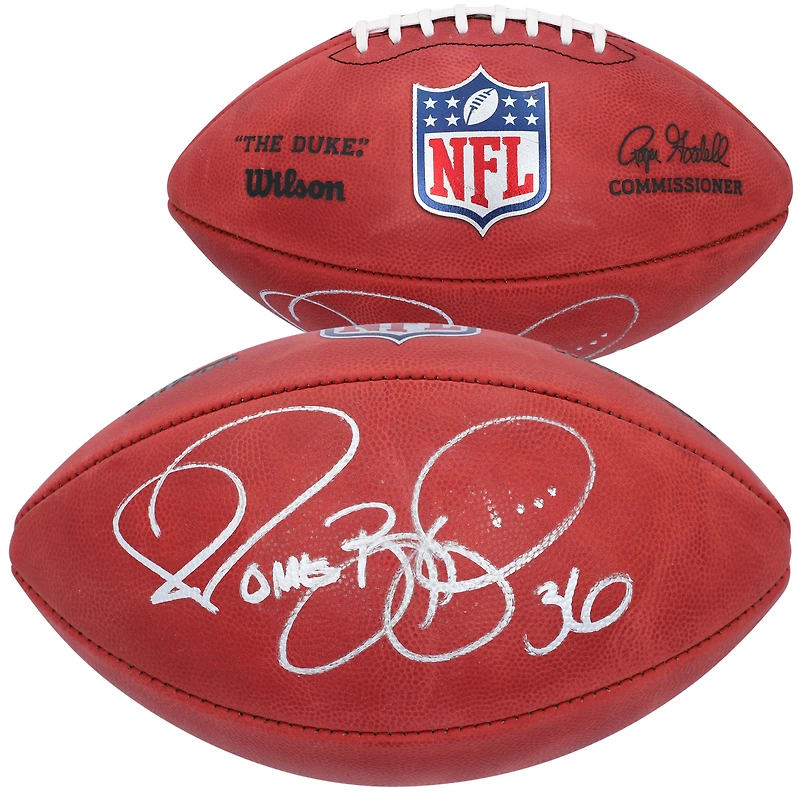 Jerome Bettis Pittsburgh Steelers Autographed Wilson Full Color Duke Pro Football