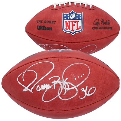 Jerome Bettis Pittsburgh Steelers Autographed Wilson Full Color Duke Pro Football