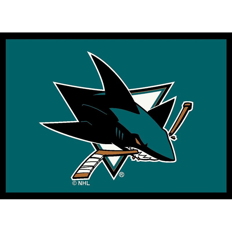 San Jose Sharks Imperial 3'10'' x 5'4'' Spirit Rug