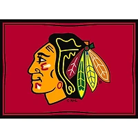 Imperial Chicago Blackhawks 5'4'' x 7'8'' Spirit Rug