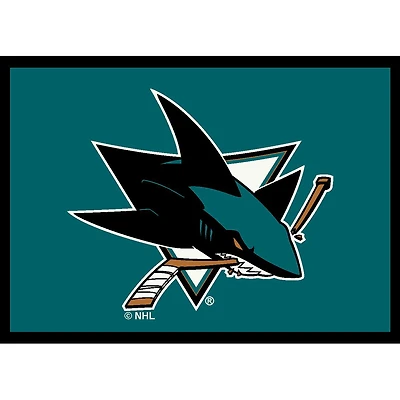 Imperial San Jose Sharks 5'4'' x 7'8'' Spirit Rug