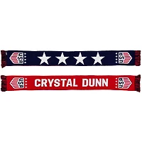 Crystal Dunn Red USWNT 4-Star Player Scarf
