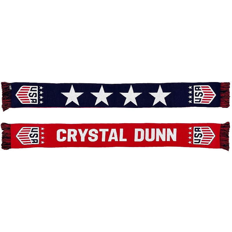 Crystal Dunn Red USWNT 4-Star Player Scarf