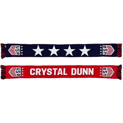 Crystal Dunn Red USWNT 4-Star Player Scarf