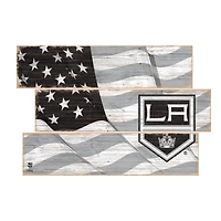 Los Angeles Kings 3-Plank Team Flag
