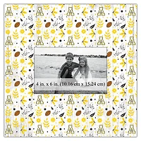 Appalachian State Mountaineers 10'' x 10'' Floral Pattern Frame