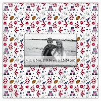 Arizona Wildcats 10'' x 10'' Floral Pattern Frame