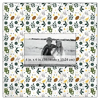 Baylor Bears 10'' x 10'' Floral Pattern Frame