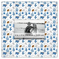 MTSU Blue Raiders 10'' x 10'' Floral Pattern Frame