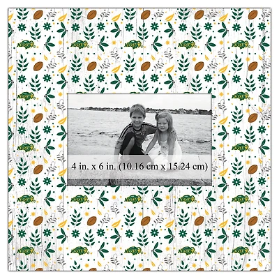NDSU Bison 10'' x 10'' Floral Pattern Frame