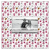 Stanford Cardinal 10'' x 10'' Floral Pattern Frame