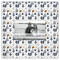 Utah State Aggies 10'' x 10'' Floral Pattern Frame