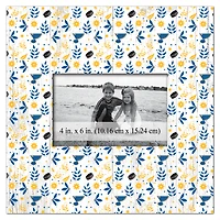 St. Louis Blues 10'' x 10'' Floral Pattern Frame