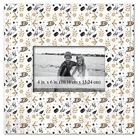 Anaheim Ducks 10'' x 10'' Floral Pattern Frame